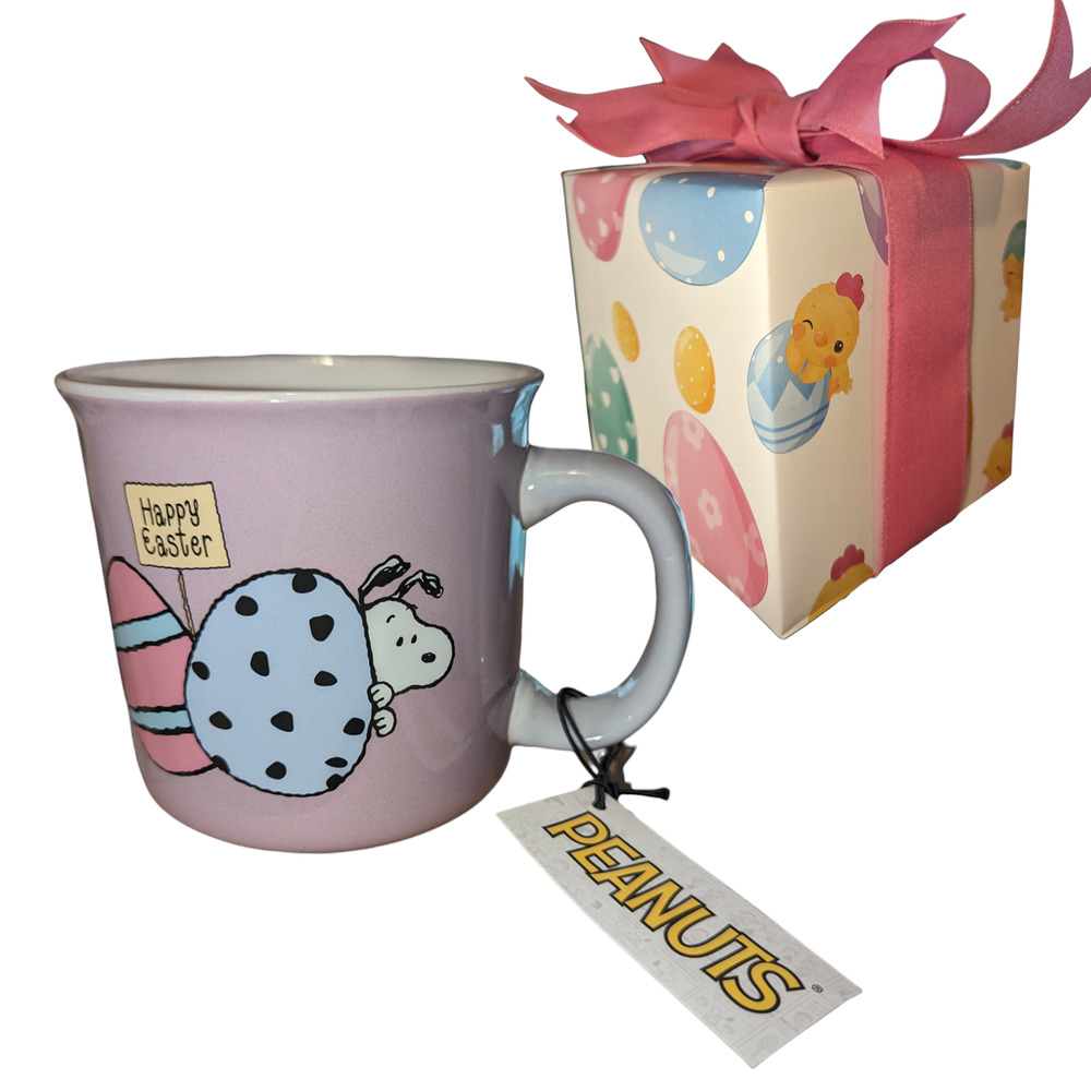Peanuts Snoopy Happy Easter Mug - Gift Wrapped!
